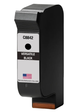 U.S. Remanufactured for HP C8842A Versatile Black Ink Cartridge